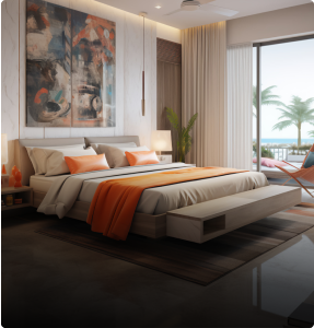 Bedrooms & Living Rooms